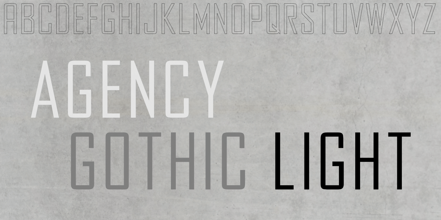 Fontname poster