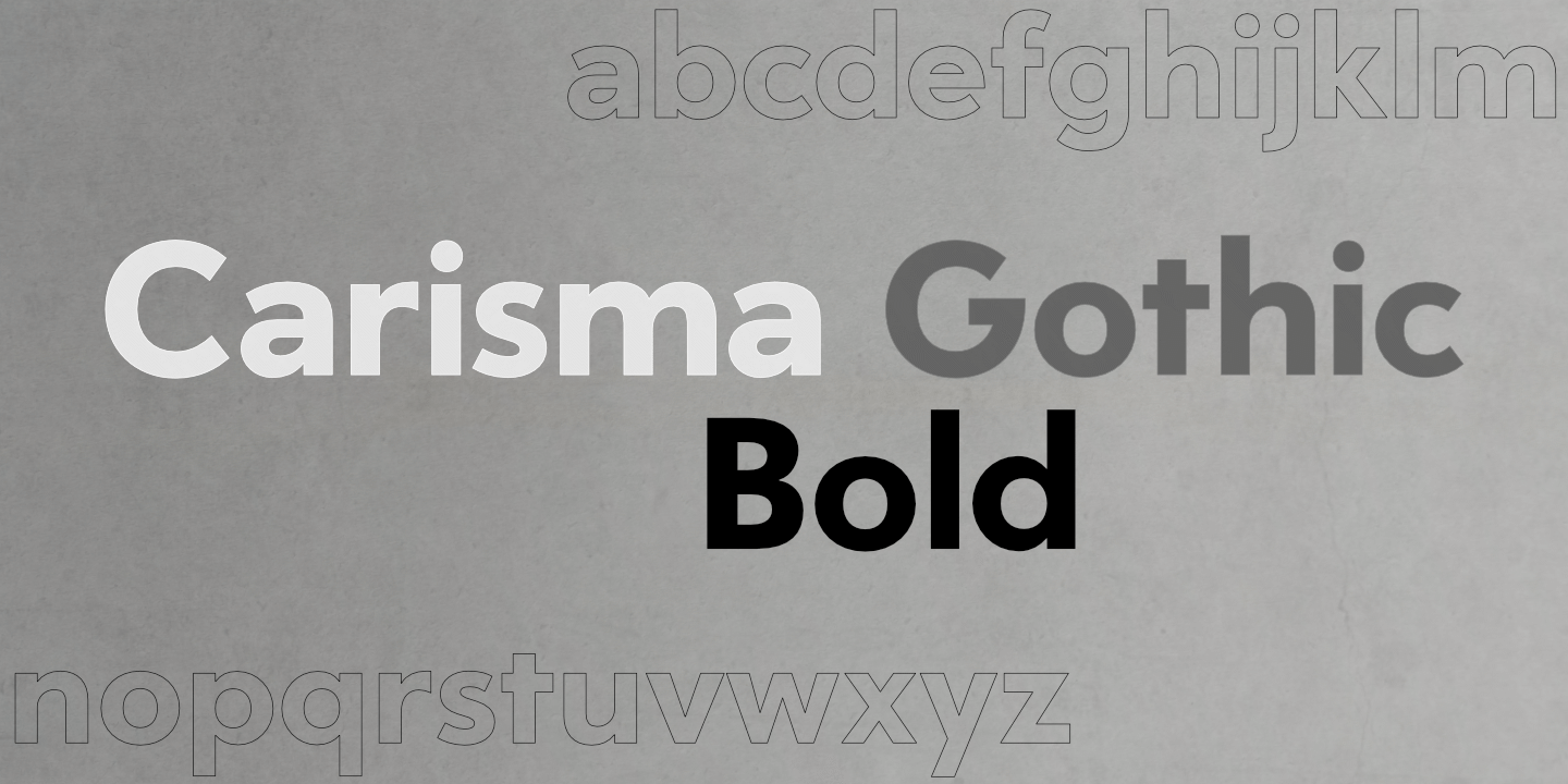 Fontname poster