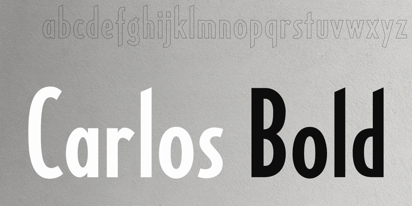Fontname poster
