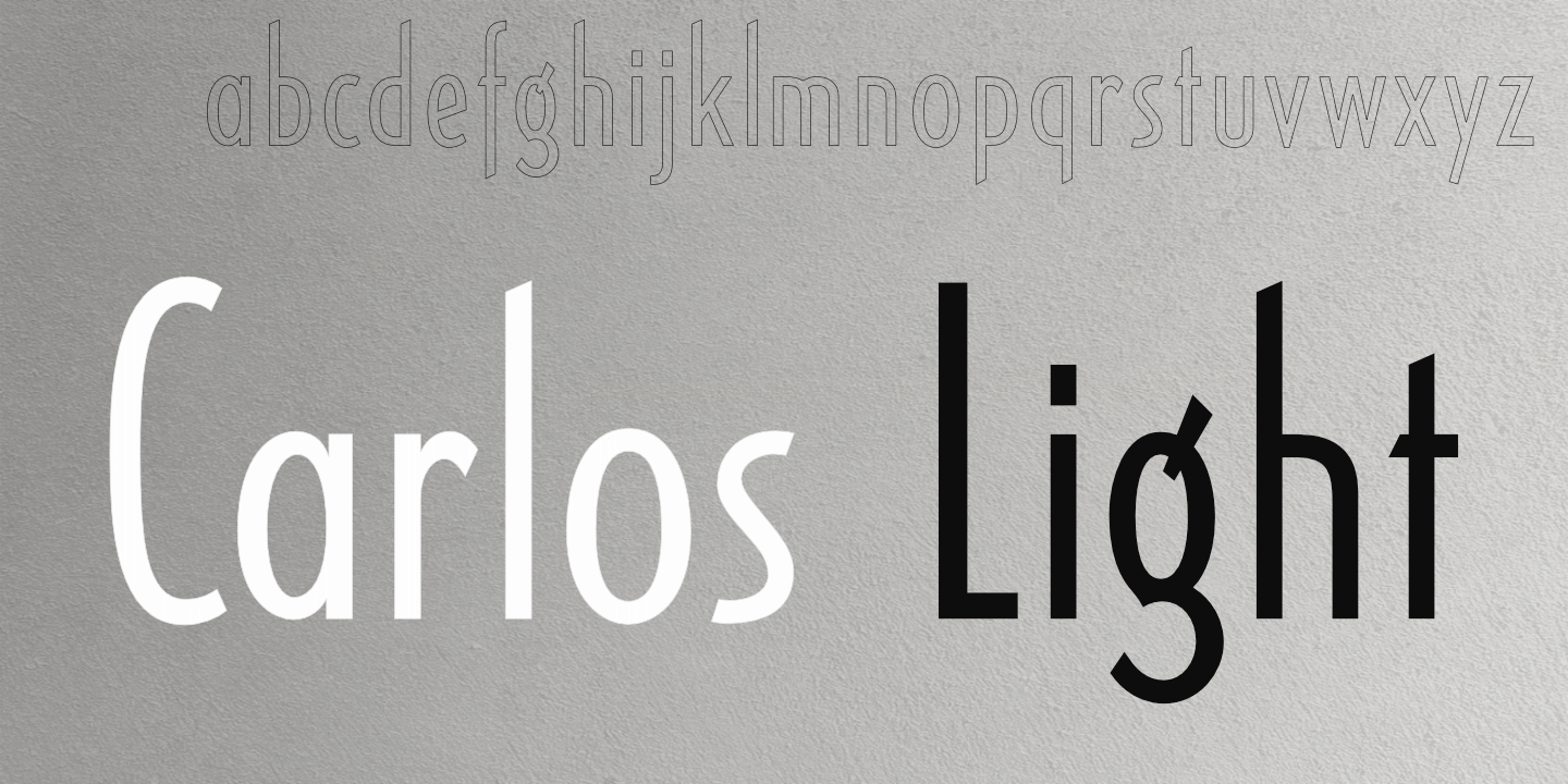 Fontname poster