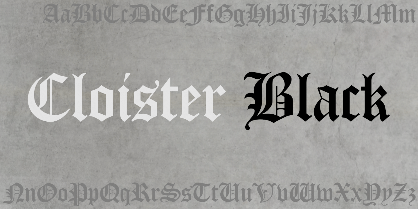 Fontname poster