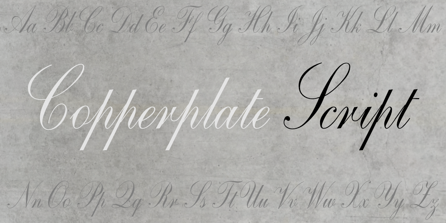 Fontname poster