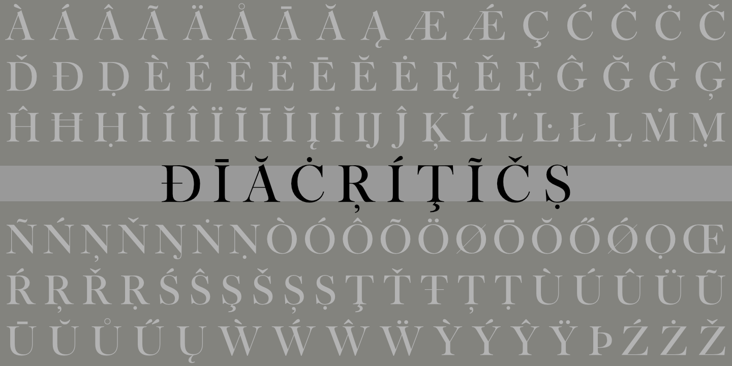 Diacritics