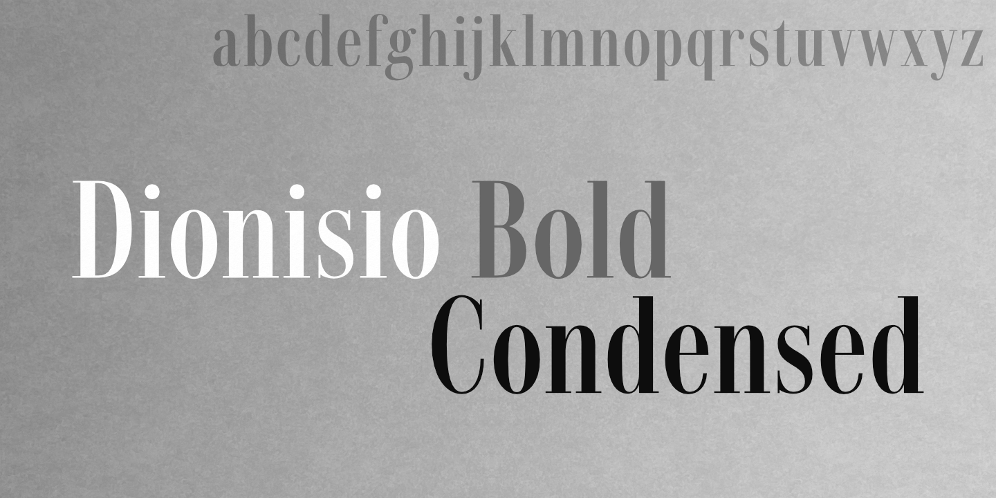 Fontname poster