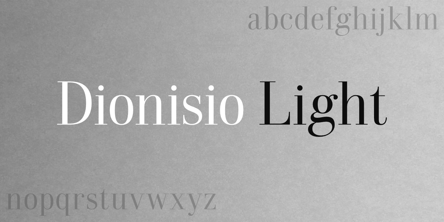 Fontname poster
