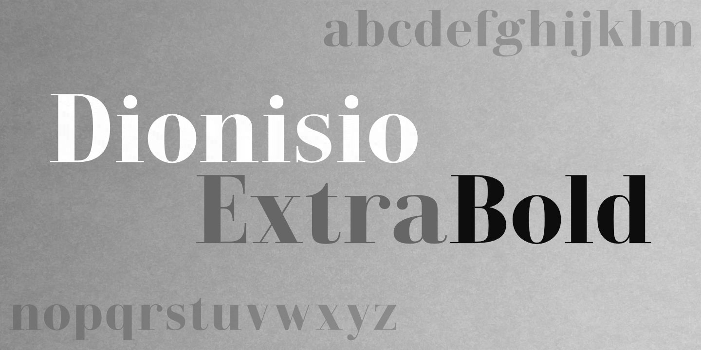 Fontname poster