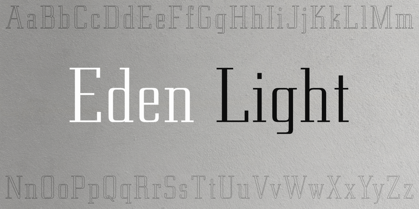 Fontname poster