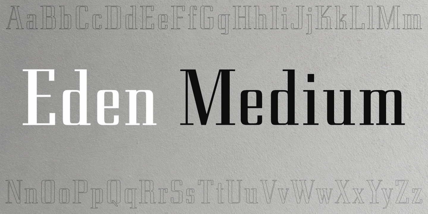 Fontname poster