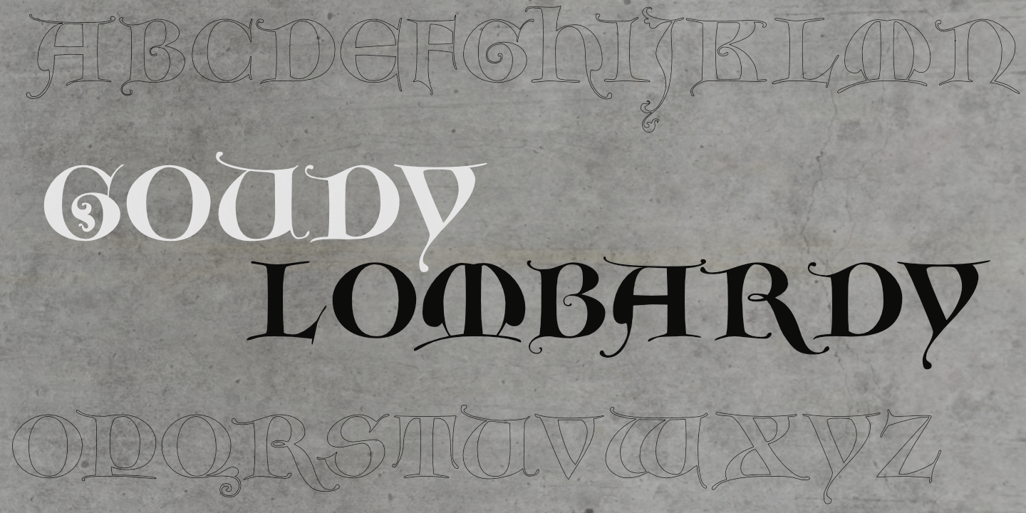 Font poster