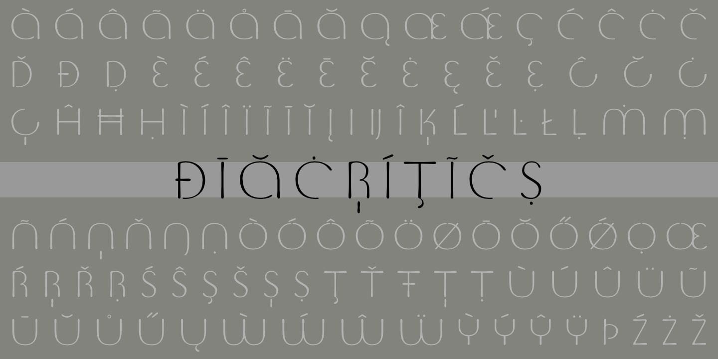 Diacritics