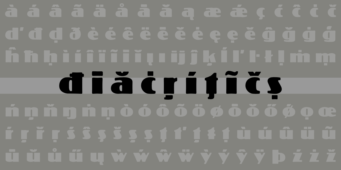 Diacritics