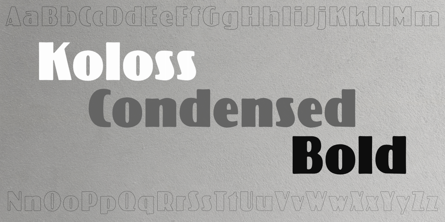 Fontname poster