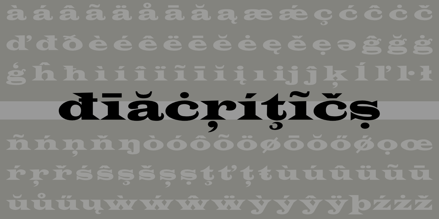 Diacritics