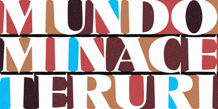 Font poster
