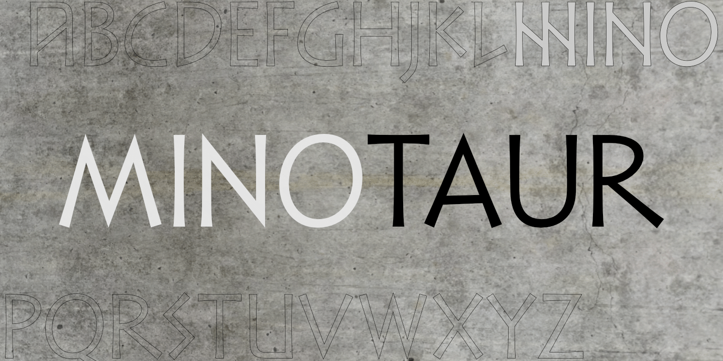 Minotaur fontname