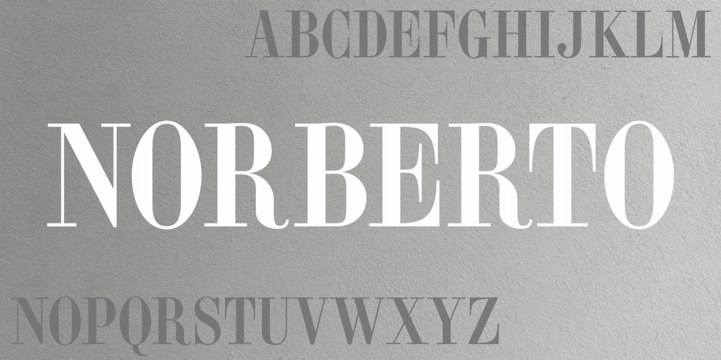Fontname poster