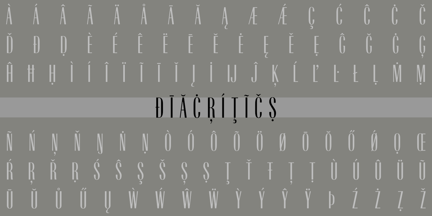 Diacritics