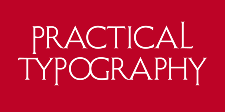 Font poster