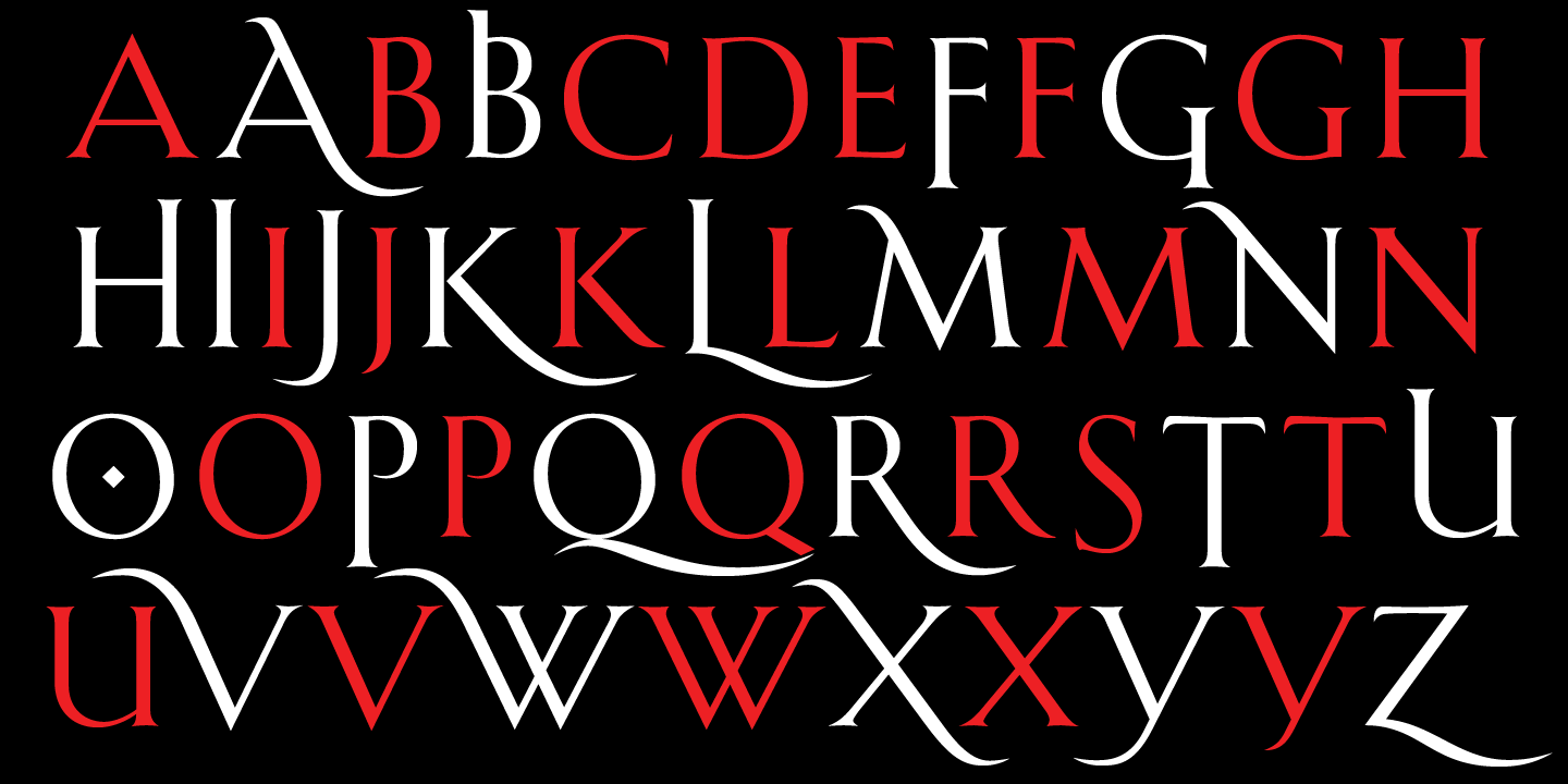 Font poster