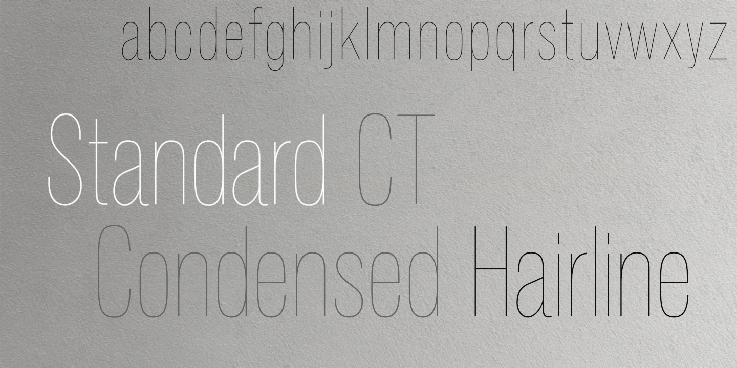 Fontname poster