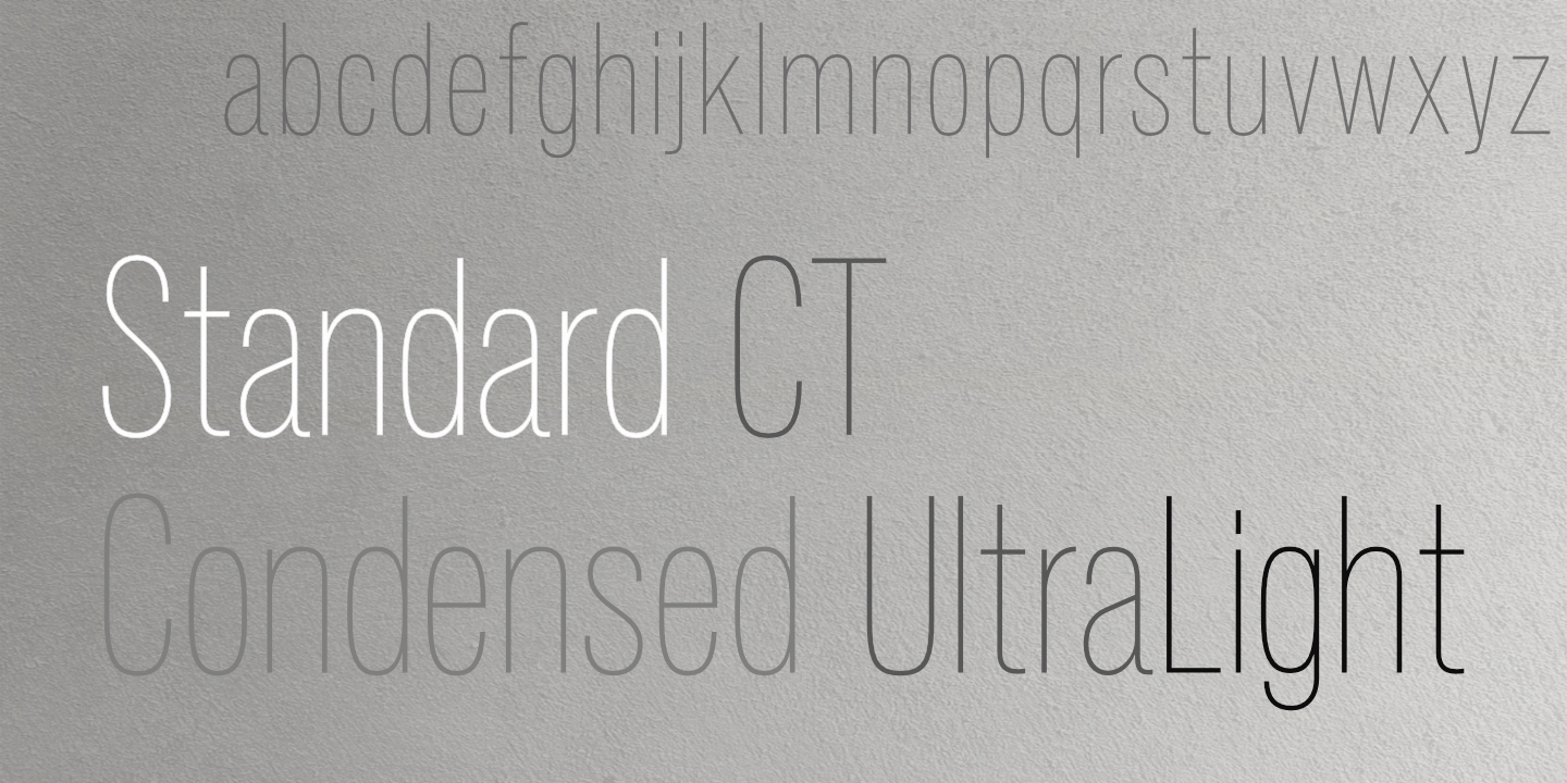 Fontname poster