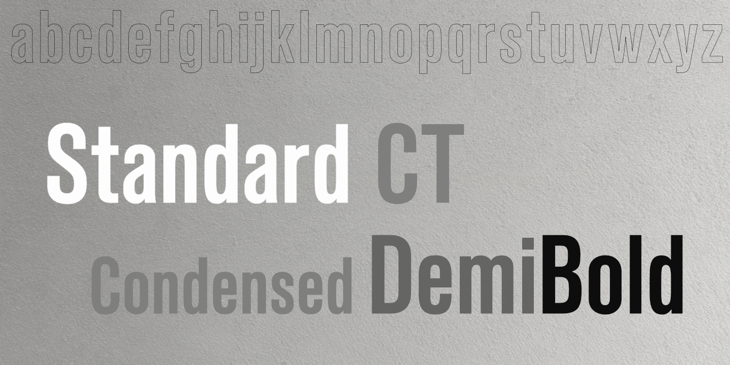 Fontname poster
