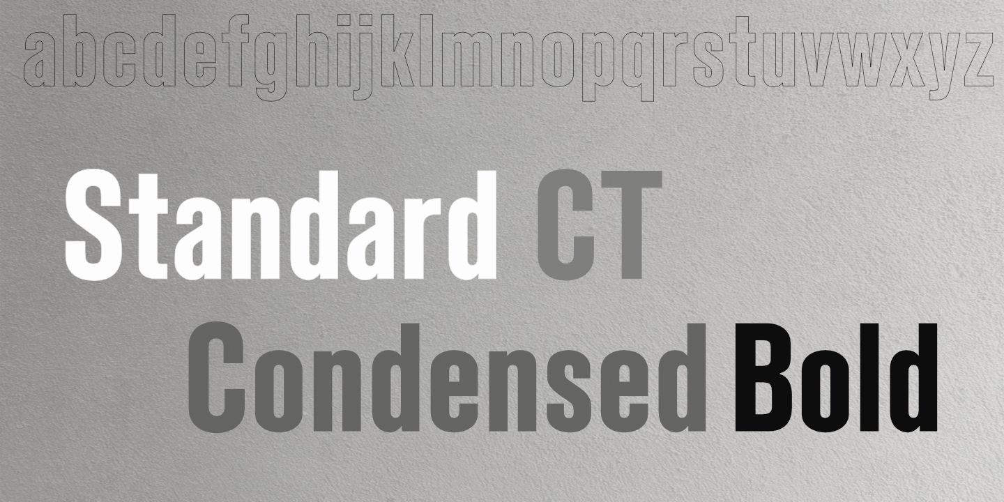 Fontname poster