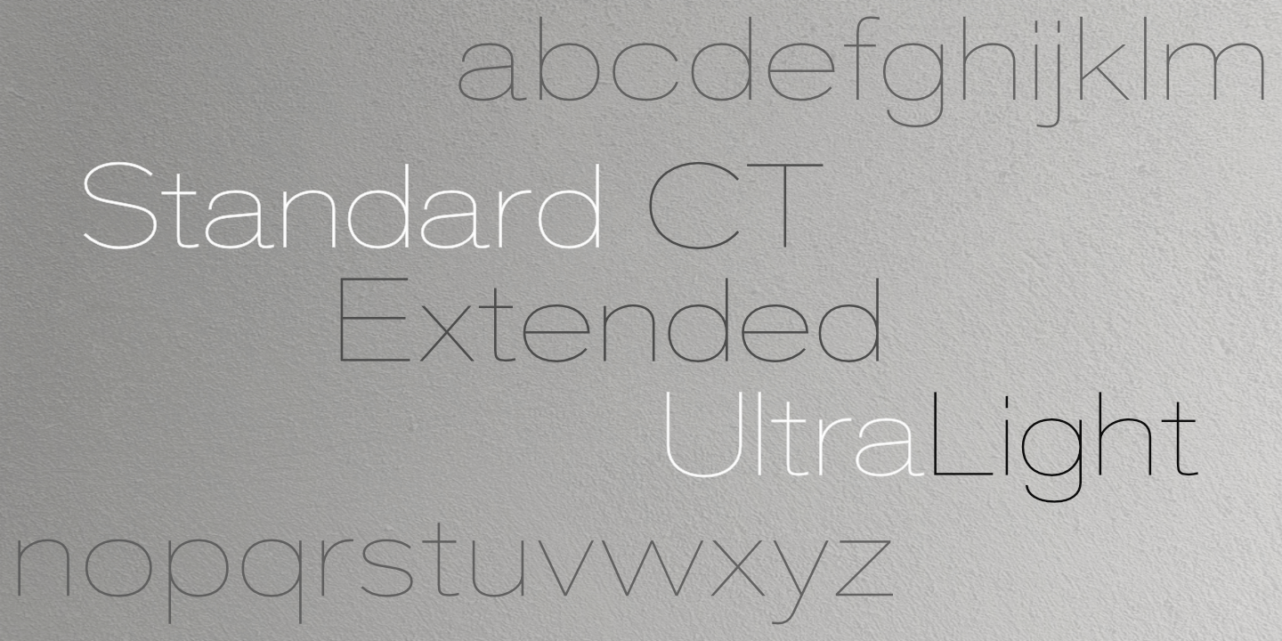 Fontname poster