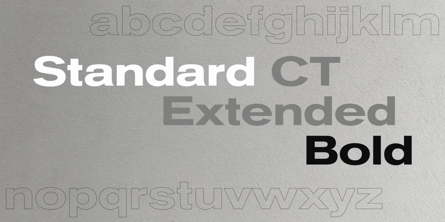 Font poster