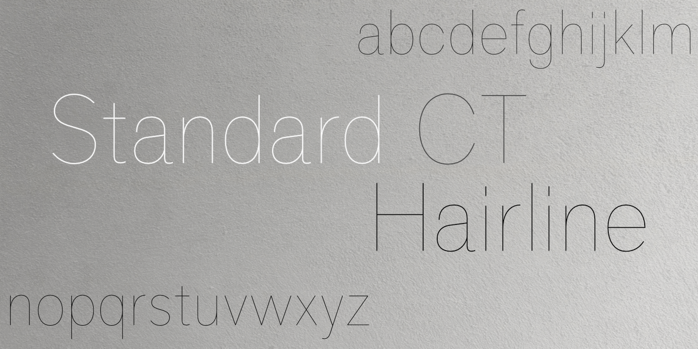 Fontname poster