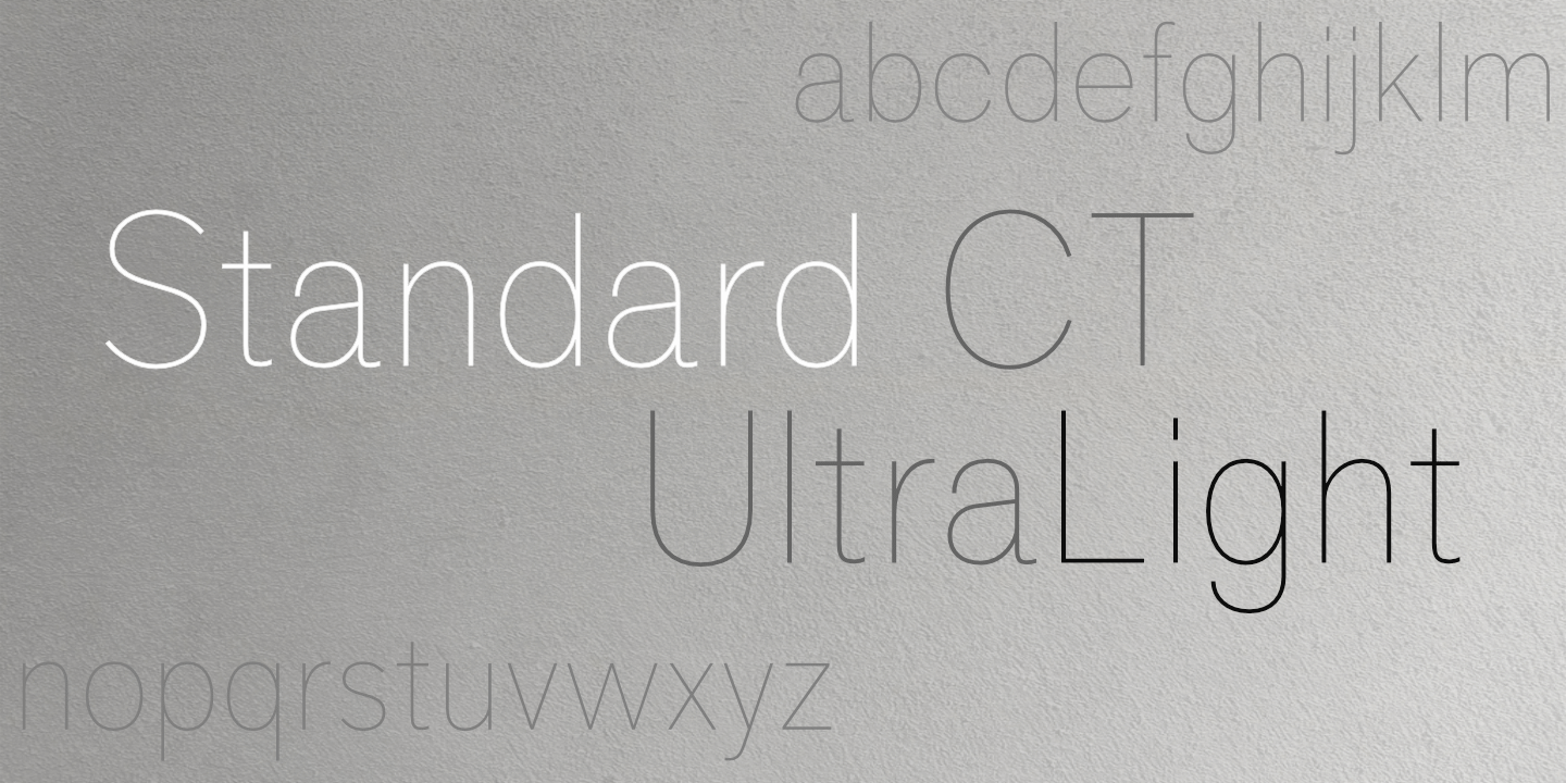 Fontname poster