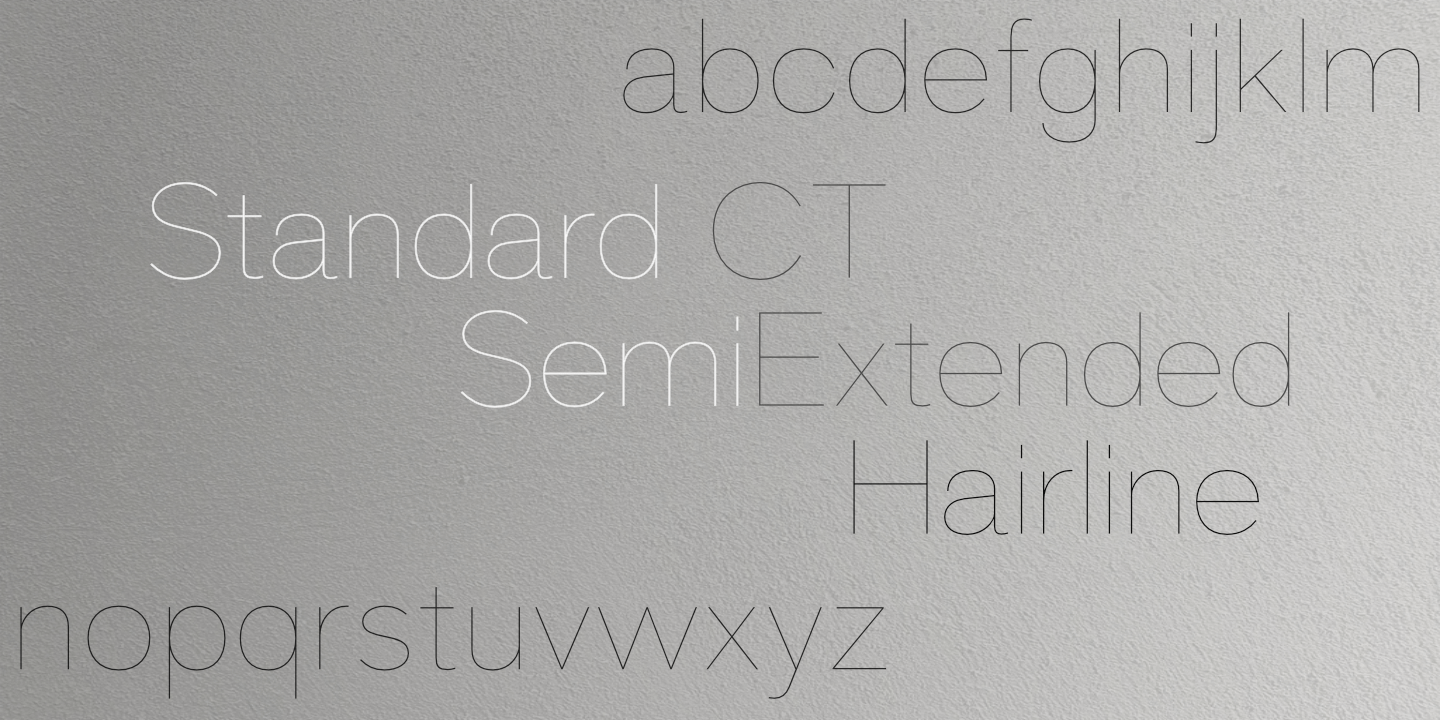Fontname poster