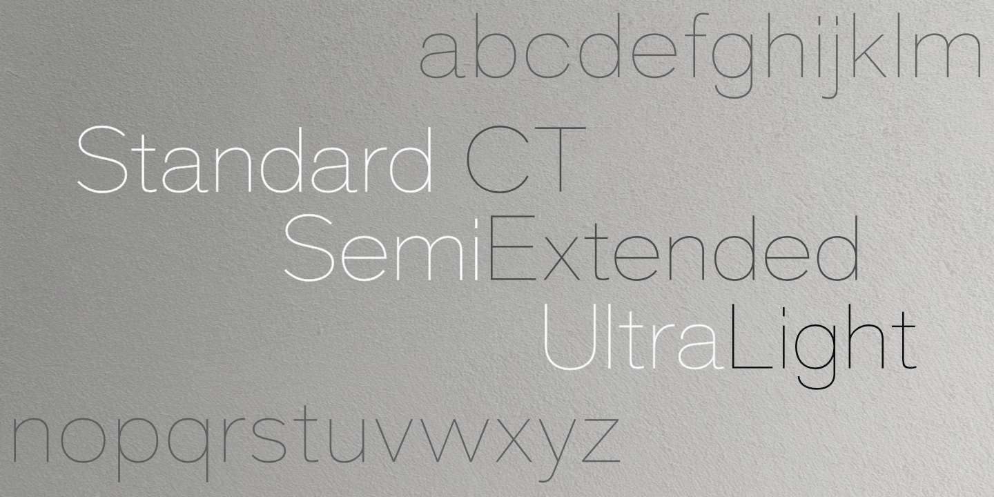 Fontname poster