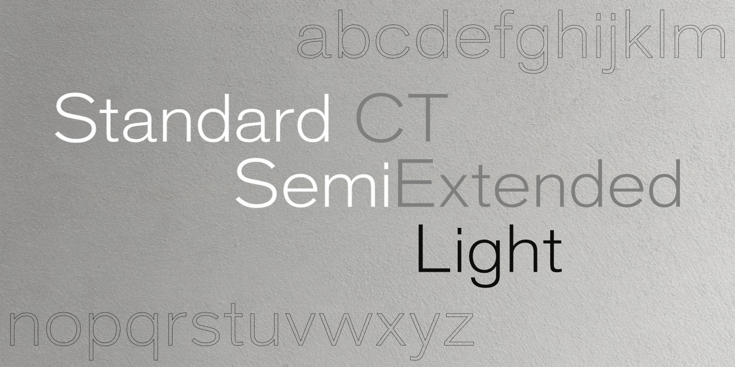 Font poster