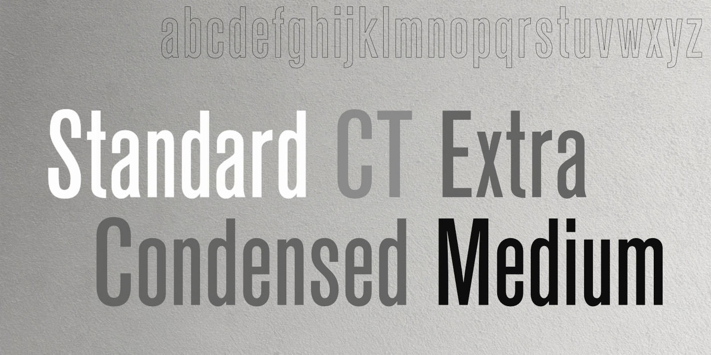 Fontname poster