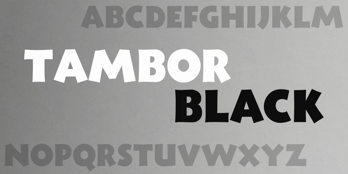 Font poster