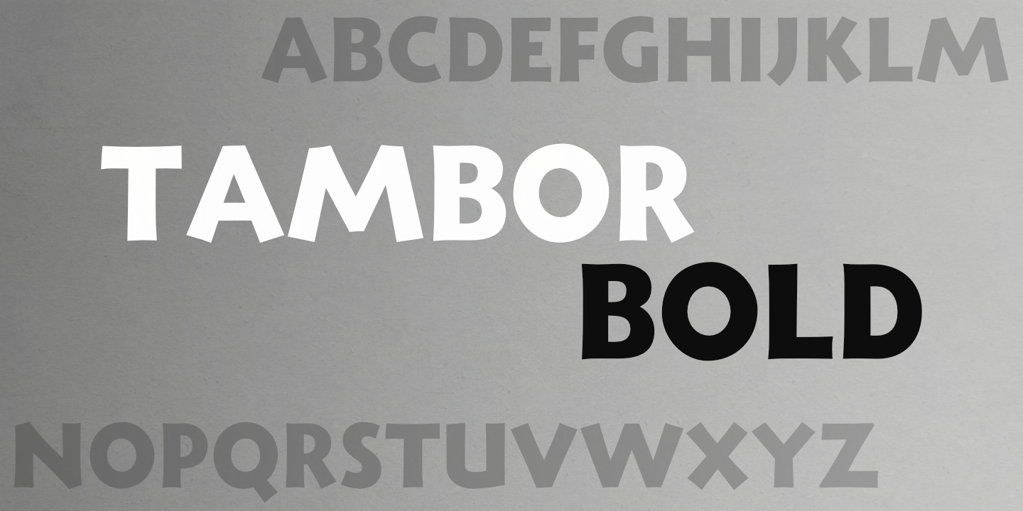 Font poster