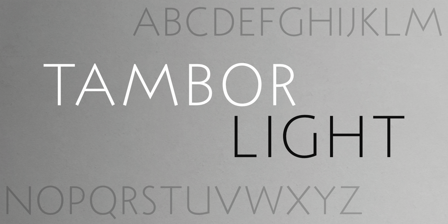 Fontname poster