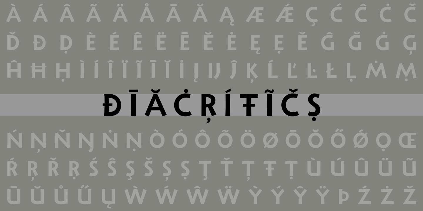 Diacritics