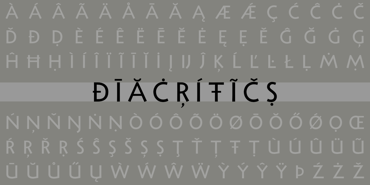 Diacritics