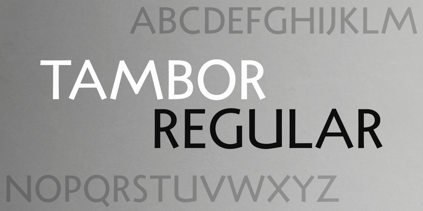 Fontname poster