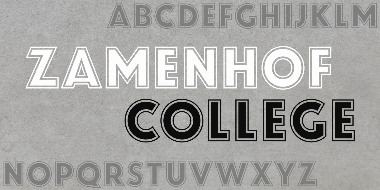 Poster Fontname