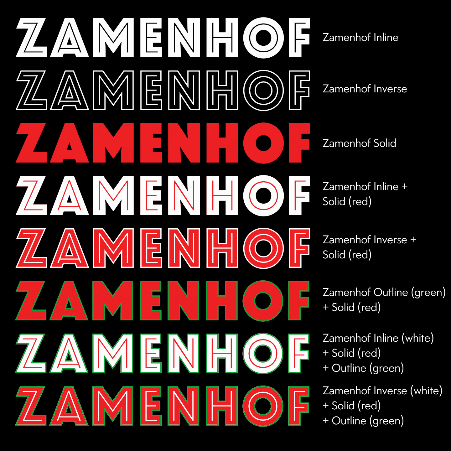 Zamenhof combos